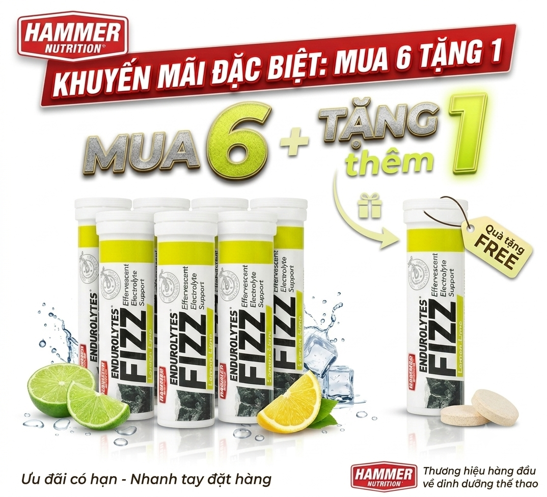 (Combo 6 tặng 1) Endurolytes Fizz®